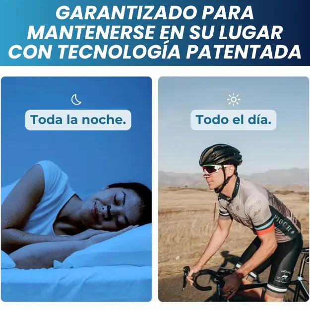 RespiraLibre® | Tiras Nasales Anti Ronquido