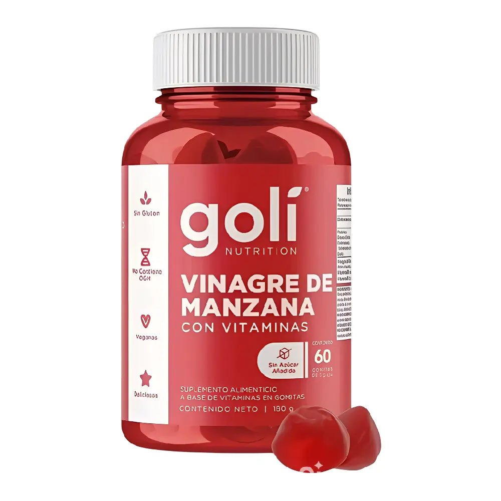 Gomas Goli Nutrition - Vinagre De Manzana