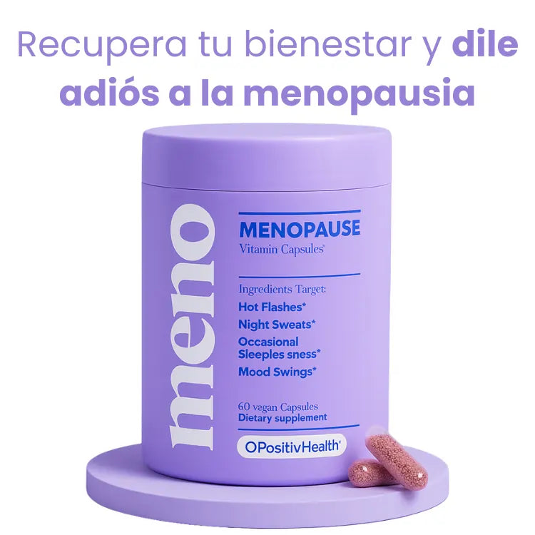 Meno | Controla la Menopausia y sus Síntomas de Forma Natural