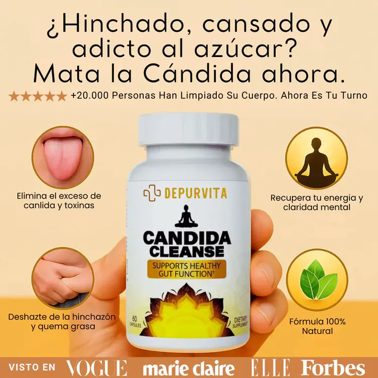Candida Cleanse® – Detox Intestinal Natural en 2 Semanas