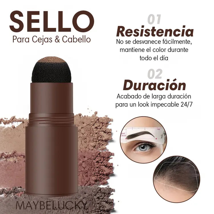 Maybelucky™ | Kit de Cejas Perfectas + 3 Plantillas y Pinceles GRATIS