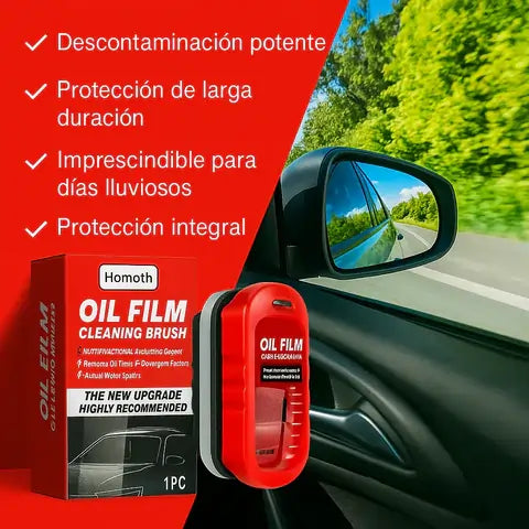Cepillo Limpieza Repelente de Agua y Antiempañante Homonth®