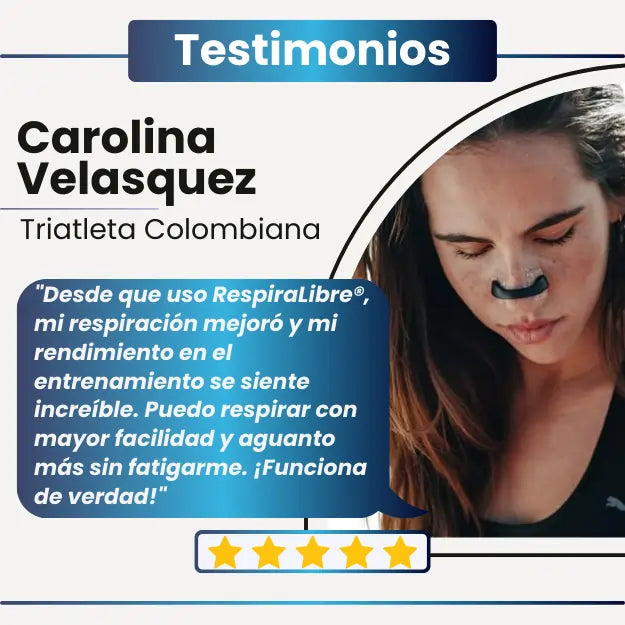 RespiraLibre® | Tiras Nasales Anti Ronquido