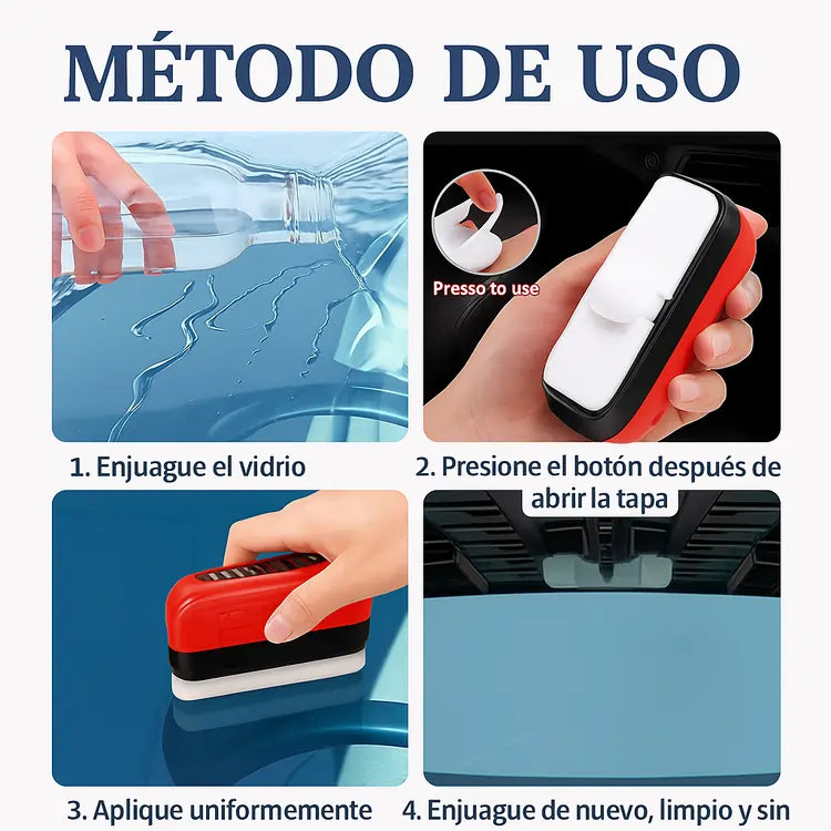 Cepillo Limpieza Repelente de Agua y Antiempañante Homonth®