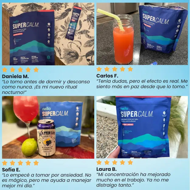 SuperCalm® – Bebida en Polvo Antiestrés Natural