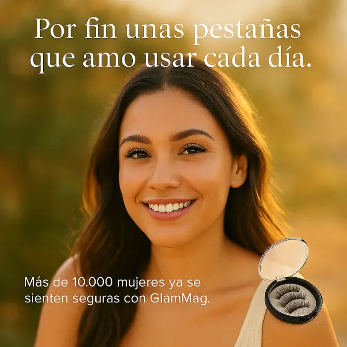 Pestañas Magnéticas GlamMag™ + Aplicador de Pestañas Gratis