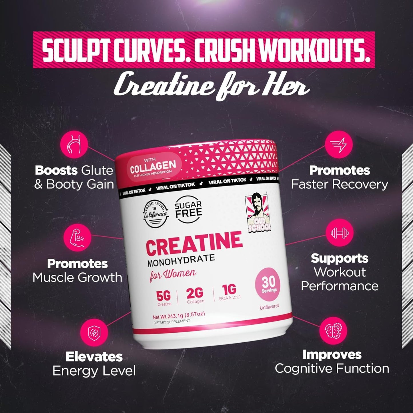 Creatina Optimizada para Mujeres™