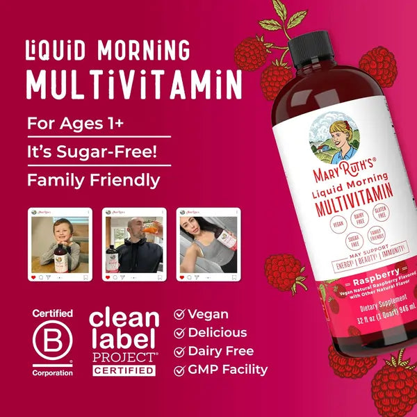 MaryRuth’s® Duo Nutritivo – Multivitamínico + Crecimiento Capilar para una Belleza Radiante 💪🌸