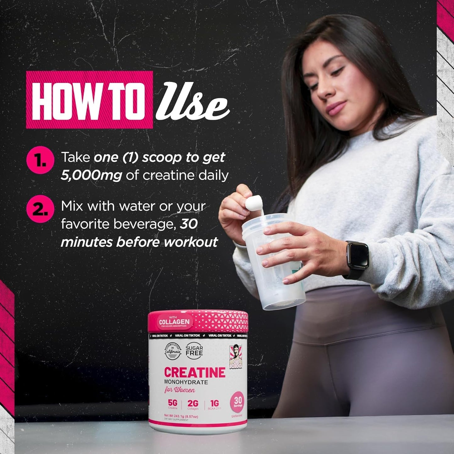 Creatina Optimizada para Mujeres™