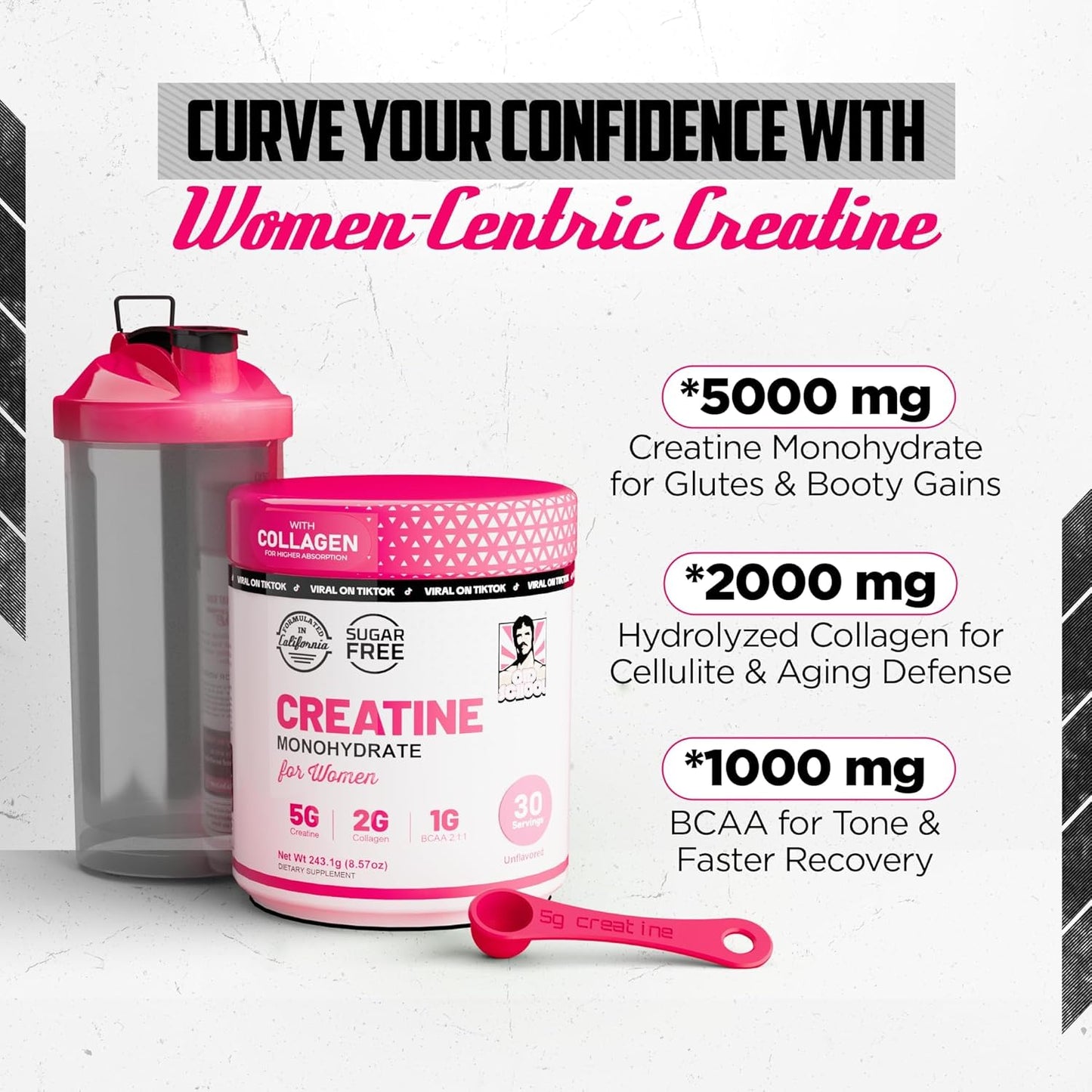 Creatina Optimizada para Mujeres™