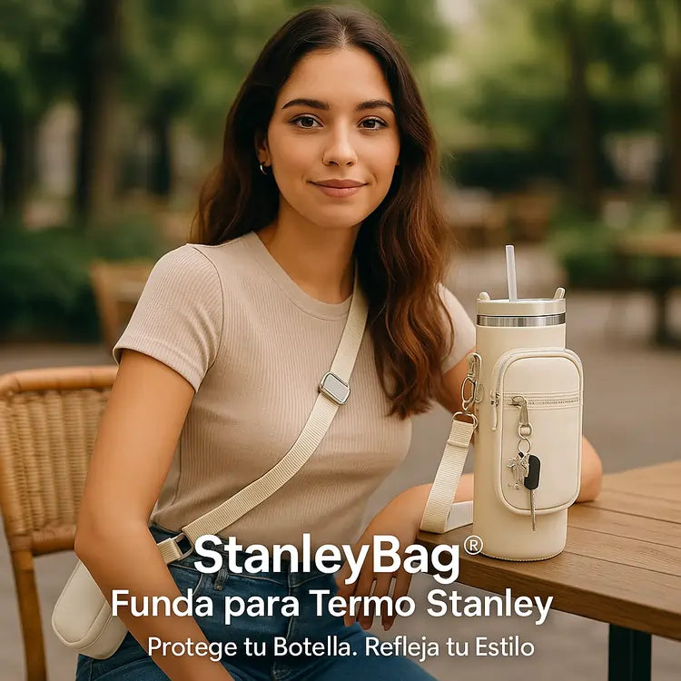 StanleyBag® Funda para Termo Stanley | Protege tu Botella. Refleja tu Estilo