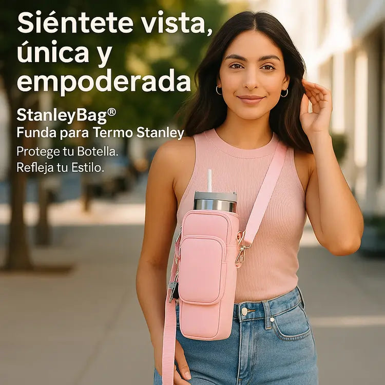 StanleyBag® Funda para Termo Stanley | Protege tu Botella. Refleja tu Estilo