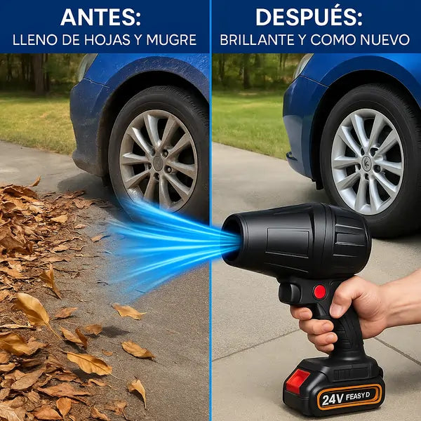 Soplador Inalámbrico PowerJet® | Limpia y Trabaja Sin Esfuerzo