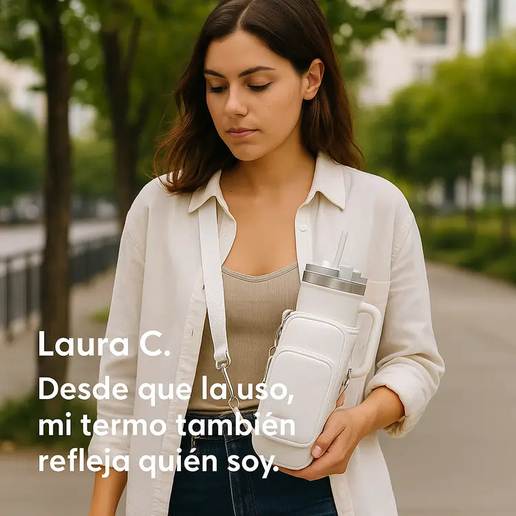 StanleyBag® Funda para Termo Stanley | Protege tu Botella. Refleja tu Estilo