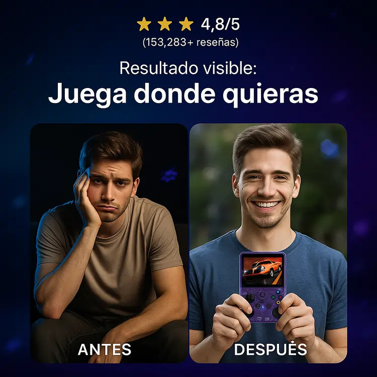 Consola Retro R36S | +15.000 Juegos Clásicos Donde Quieras