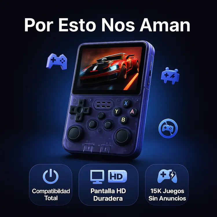 Consola Retro R36S | +15.000 Juegos Clásicos Donde Quieras