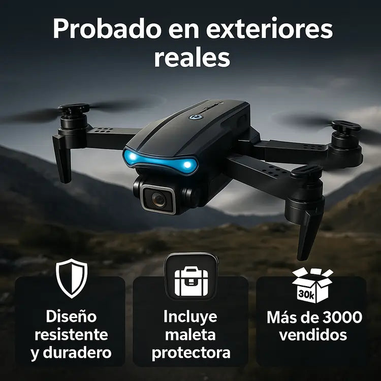 Dron E88 Pro Max® | Doble Cámara 4K + Maleta GRATIS