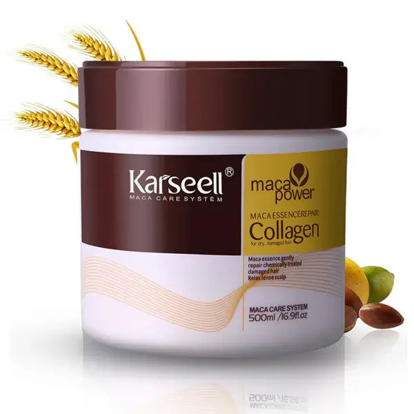 Kit Karseell® Collagen – Shampoo, Acondicionador, Aceite de Argán y Mascarilla