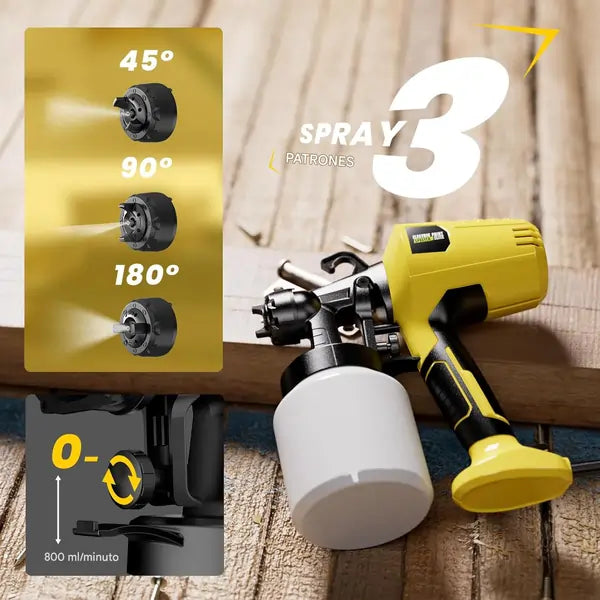 KIT Pulverizadora PaintMaster® Pro + Recolector de Polvo Talabro