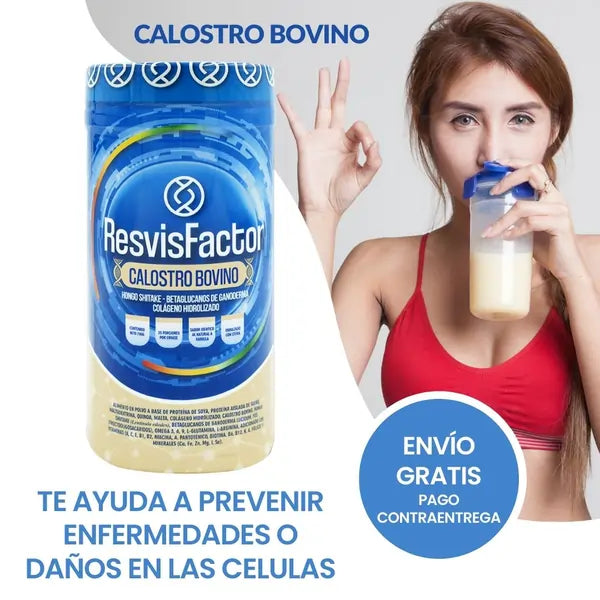 RevisFactor® Calostro Bovino Premium 🐮 - INVIMA