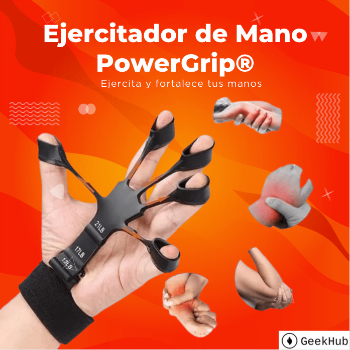 Ejercitador de Mano PowerGrip® + ENVÍO GRATIS - GeekHub Shop