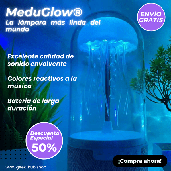 Lámpara Parlante MeduGlow® + ENVÍO GRATIS - GeekHub Shop