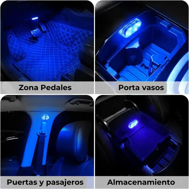 Kit Luces Led Carro AutoGlow™ – De Aburrido a Espectacular 🔥🚗