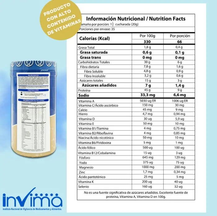 RevisFactor® Calostro Bovino Premium 🐮 - INVIMA