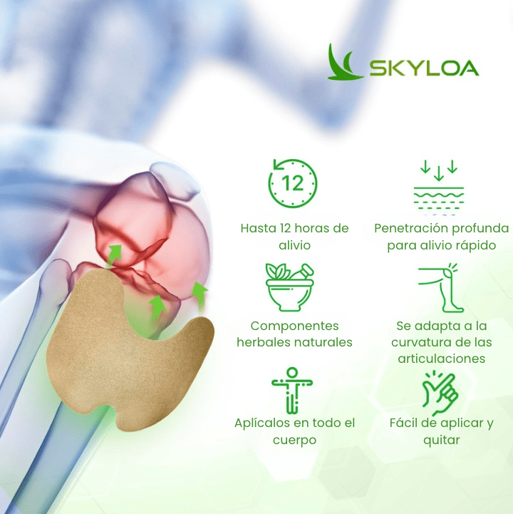 Parches Anti - Dolor SKYLOA® + ENVÍO GRATIS - GeekHub Shop