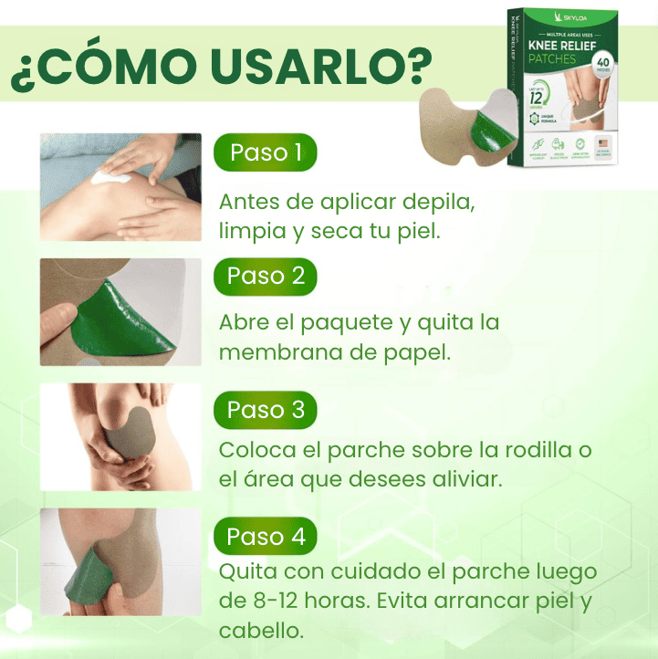 Parches Anti - Dolor SKYLOA® + ENVÍO GRATIS - GeekHub Shop