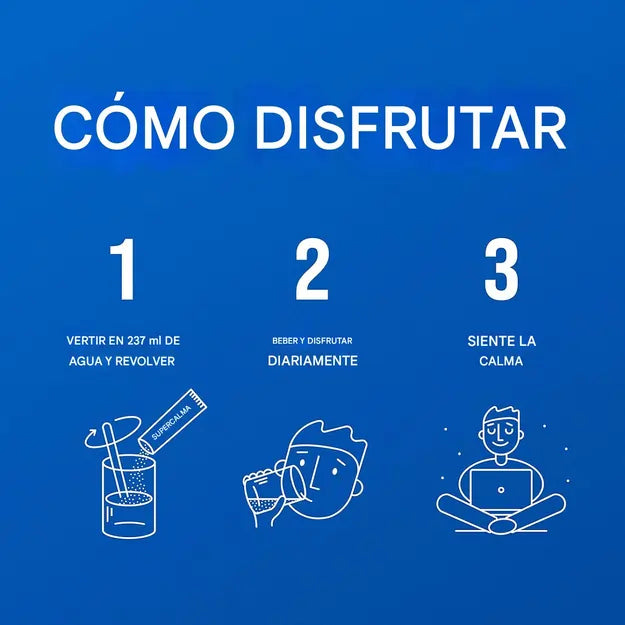 SuperCalm® – Bebida en Polvo Antiestrés Natural