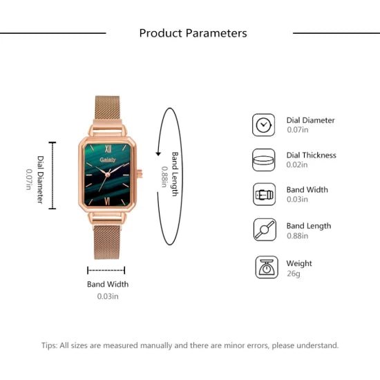 Reloj Gaiety® Green Luxe + ENVÍO GRATIS - GeekHub Shop