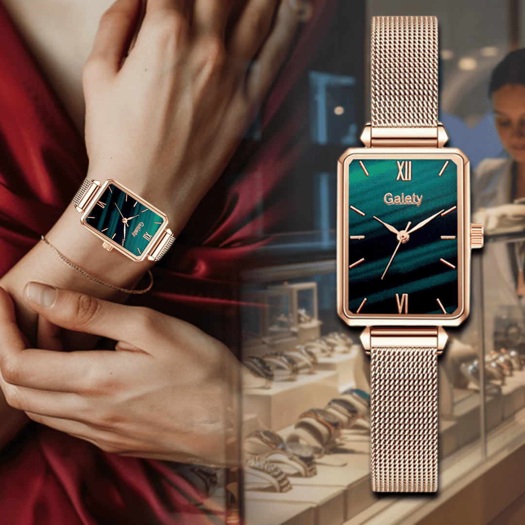 Reloj Gaiety® Green Luxe + ENVÍO GRATIS - GeekHub Shop