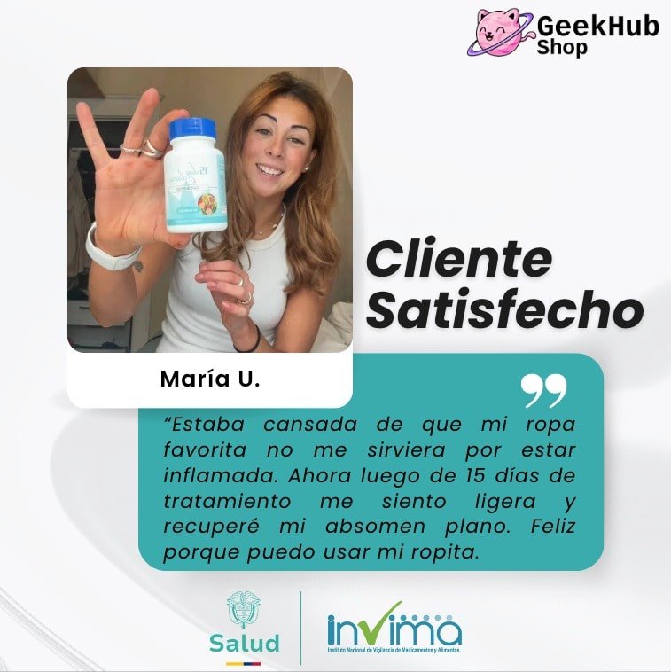 Reto Detox Day Cleanse® 15 Días x 30 Cápsulas - GeekHub Shop