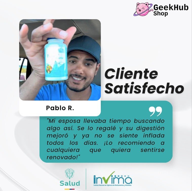 Reto Detox Day Cleanse® 15 Días x 30 Cápsulas - GeekHub Shop