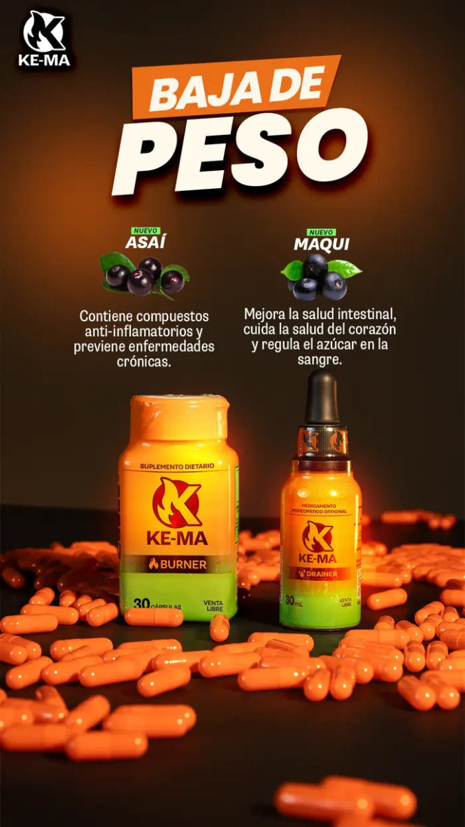 Reto KE - MA Power Pack®: Quemador & Drenador - GeekHub Shop