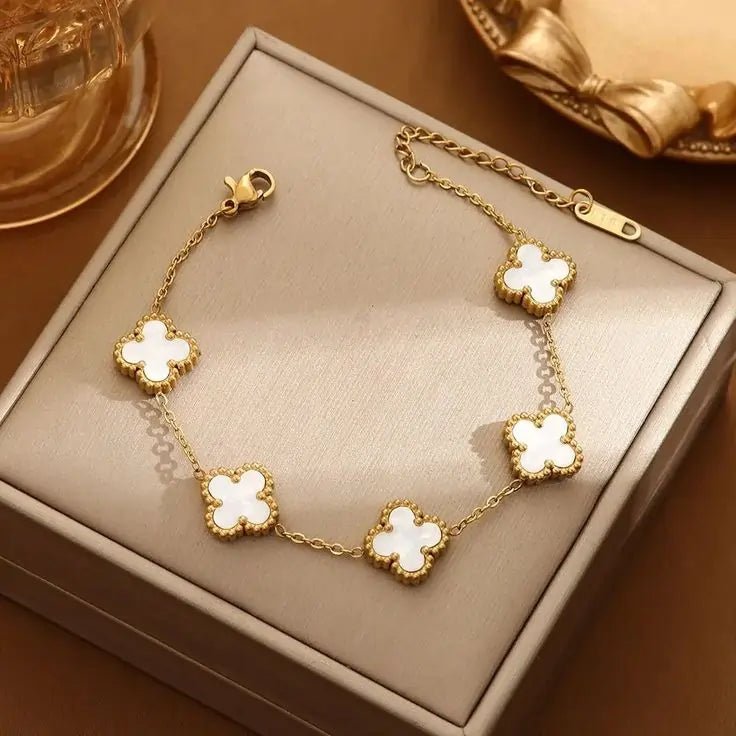 Set Pulseras Trébol Van Arpels® 🍀 | Edición Exclusiva 2x1 💎✨ - GeekHub Shop