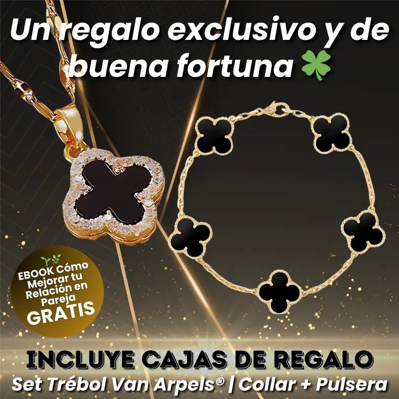 Set Trébol Van Arpels® 🍀 | Collar + Pulsera - GeekHub Shop