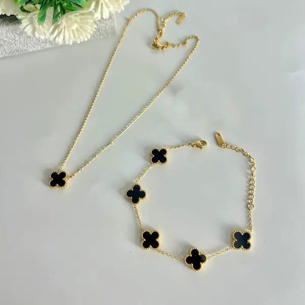 Set Trébol Van Arpels® 🍀 | Collar + Pulsera - GeekHub Shop
