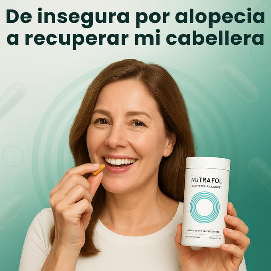 Nutrafol Suplemento Capilar | Recupera el Volumen y la Confianza en tu Cabello