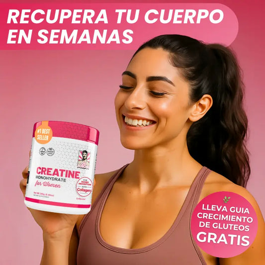 Creatina Femenina con Colágeno | Old School Labs® - Vuelve a Sentirte Imparable