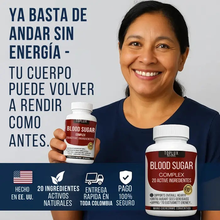 Complejo Azúcar en Sangre 20-en-1 | Energía Estable y Control Natural