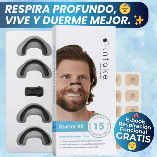 RespiraLibre® | Tiras Nasales Anti Ronquido