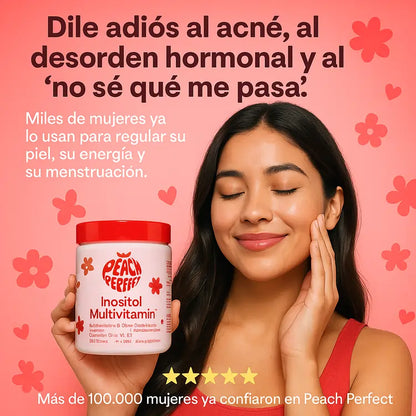 Peach Perfect Balance Hormonal | Regula tu Ciclo y Recupera tu Piel