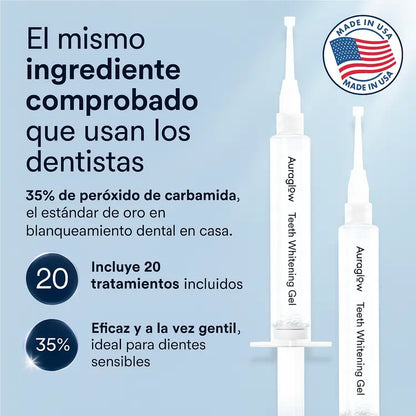 Kit Blanqueador Pro® | Luce Dientes Más Blancos en Solo 20 Minutos
