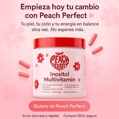 Peach Perfect Balance Hormonal | Regula tu Ciclo y Recupera tu Piel