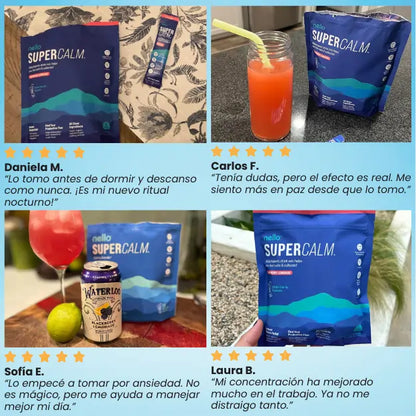 SuperCalm® – Bebida en Polvo Antiestrés Natural