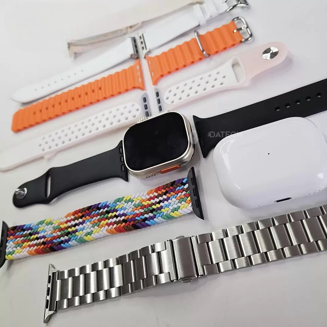 [8 REGALOS INCLUÍDOS] - Combo Smartwatch GearMax® + 7 Correas + Audífonos TWS® con ENVÍO GRATIS - GeekHub Shop