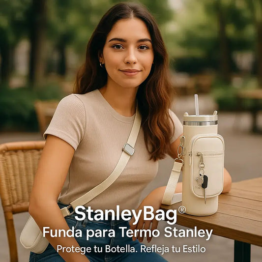 StanleyBag® Funda para Termo Stanley | Protege tu Botella. Refleja tu Estilo
