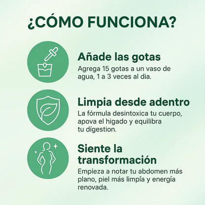 Clorofila en Gotas Benevolent® | Aplana tu Abdomen Sin Dietas Extremas